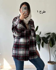 شکت چهارخونه پشمی قاصدک