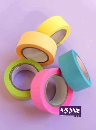 پک چسب کاغذی رنگی