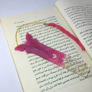 بوک مارک رزینی مدل پروانه