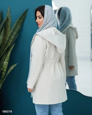 بارانی آستر دار تک زنانه