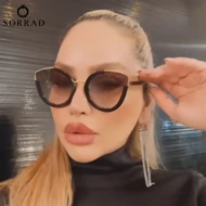 عینک زنانه فرگامو / فریم کائوچو عدسی پلی کربنات (همراه جعبه اصلی)