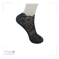 جوراب مچی گیپوری زنانه طرح گل