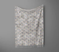 شال مبل ریش دار sofa shawl 121