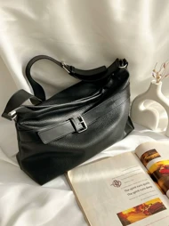 کیف جیر کمربندی 21222 (مشکی چرمی)