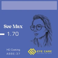 عدسی طبی سی مکس See Max 1.70 ASP/HD Coating/ABBE:37