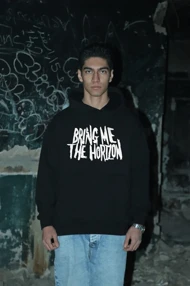 هودی مشکی اسپرت طرح Bring Me the Horizon - فواصل