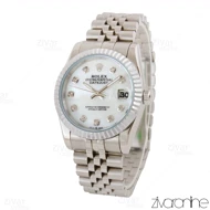 ساعت رولکس دیت جاست مردانه سیلور 104789