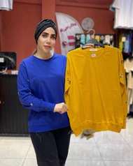 بلوز آستین گلدوزی سه دکمه