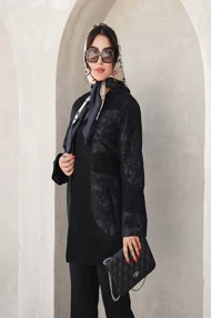 پالتو کتی Dior یقه گرد لیدی