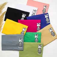 تیشرت نخ پنبه گورخر کد 650