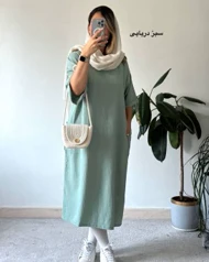 پیراهن مانتویی دلسا 13