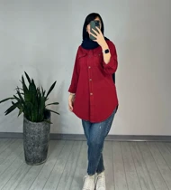 مانتو مداد رنگی پسته 2