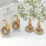 گوشواره دو حالته ورساچه برند ژوپینگ