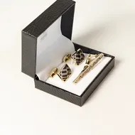 ست دکمه سر دست و گیر کروات