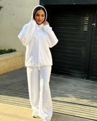 ست هودی شلوار فیتیله 6829