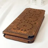 کیف پول زنانه چرم مدل جیران
