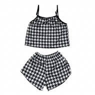 ست تاپ و شلوارک مدل 196