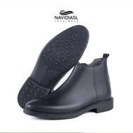 نیم بوت مردانه چرم کلاسیک کد 7032011