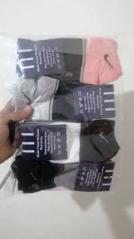 تولیدی جوراب مچی فانتزی نایکی دو رنگ 12 جفتی
