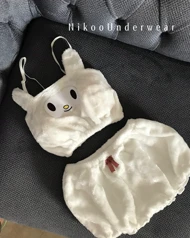 کراپ و شلوارک تدی زنانه