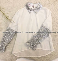 بلوزمجلسی سفید دخترانه