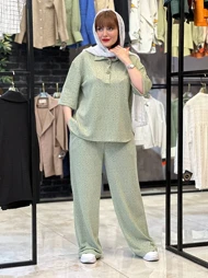 شومیز شلوار جلو بسته