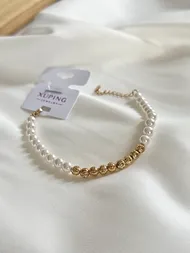 دستبند گوی و مروارید