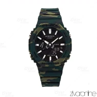 ساعت جی شاک GMA-S2100 زنانه سبز چریکی 106404