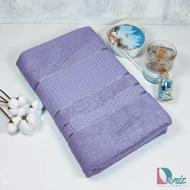 حوله حمامی منیل رنگ بنفش روشن