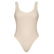 بادی آستین حلقه‌ای نخی رنگ کرم مه جامه 320