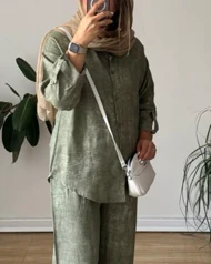 ست مانتو شلوار طناز 1