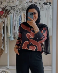 شومیز طرح‌دار