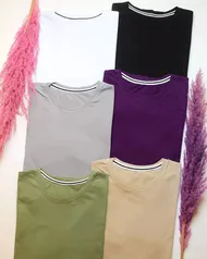 تیشرت ساده رنگی کد 527