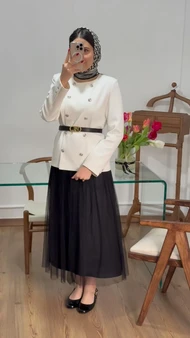 دامن ساتن