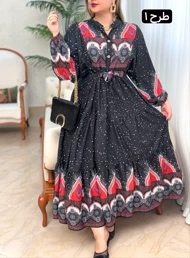 پیراهن وارداتی طاووس 3013