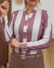 شومیز طرح دار