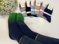 جوراب زنانه نیم ساق پنجه رینگی