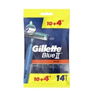 ژیلت 2 لبه مدل Blue 2 plus بسته 14 عددی