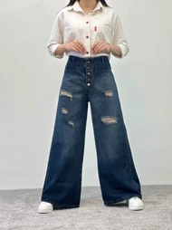 فول بگ گازوئیلی زاپ‌دار جلو دکمه پارچه ترک