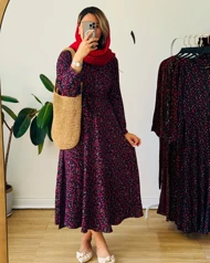 پیراهن ساحلی گل دخت 5