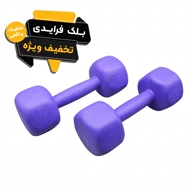 دمبل رادیس فیت مدل RPHF-2000 وزن 2 کیلوگرم بسته 2 عددی