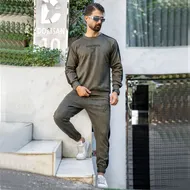 ست بلوز شلوار سوییت مردانه رنگ سبز