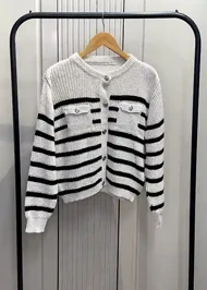 ژاکت شنل راه راه