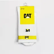جوراب مردانه ساق‌دار سفید CAT