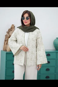 کت آستین کلوش مغزی دوزی