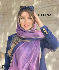 شال حریر دولایه اصلی