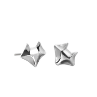 گوشواره روبی کوچک نقره_ Ruby Earpins small