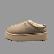 اسلیپر آگ تاز پلتفرم خاکی Ugg Slipper Platform Tazz Sand