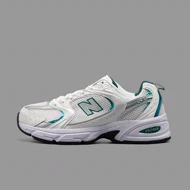 نیوبالانس 530 سفید فیروزه ای New Balance 530 White Persian Green