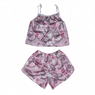 ست تاپ و شلوارک طرح یونیکورن 208